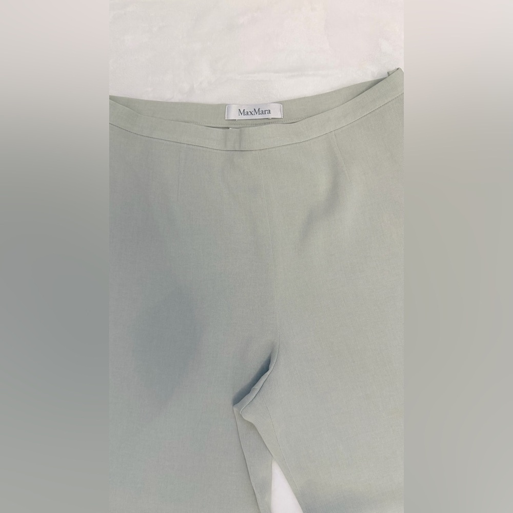 MaxMara Light Sage Pants  - MaxMara - Picture 2 of 5